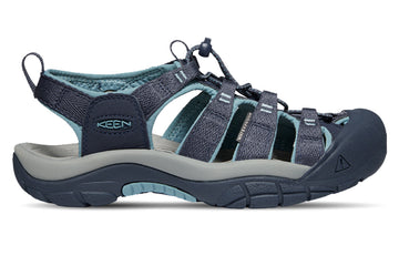 Keen Newport H2 D Navy Smoke Blue Womens #color_navy-multi-blues